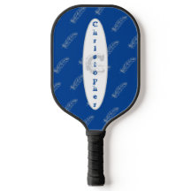 Patrón de plumas Monograma moderno azul blanco