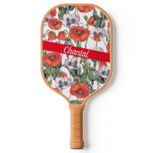 Patrón de Poppies Rojos Personalizado