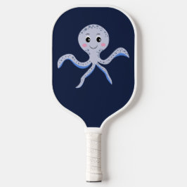 Palas De Pickleball Patrón de pulpo bajo el mar