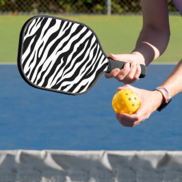 Palas De Pickleball Patrón de rayas de cebra