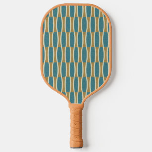 Palas De Pickleball Patrón de rayas de estaño de estaño moderno de med