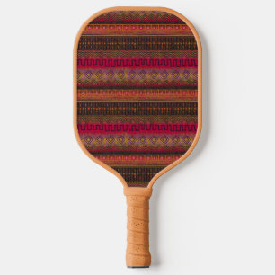 Palas De Pickleball Patrón de tela de barro inspirado en África Hermos