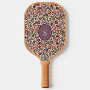 Palas De Pickleball Patrón floral de cachemira botánico vintage – Orna