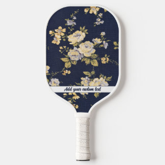 Palas De Pickleball Patrón floral de tejido