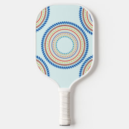 Palas De Pickleball Patrón geométrico inspirado en el arte africano