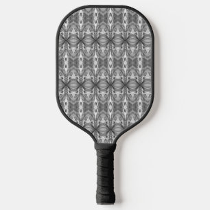 Palas De Pickleball Patrón Kaleidoscopio blanco y negro/tinte