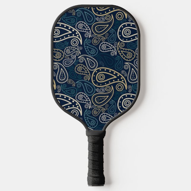 Palas De Pickleball Patrón Paisley (Anverso)