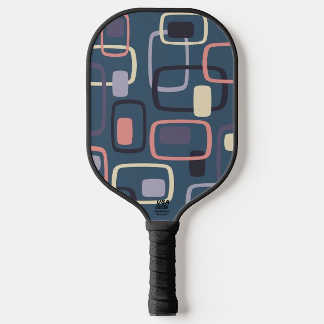 Palas De Pickleball Patrón retro (Anverso)