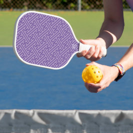 Palas De Pickleball Patrón Sayagata, japonés, púrpura y rosa