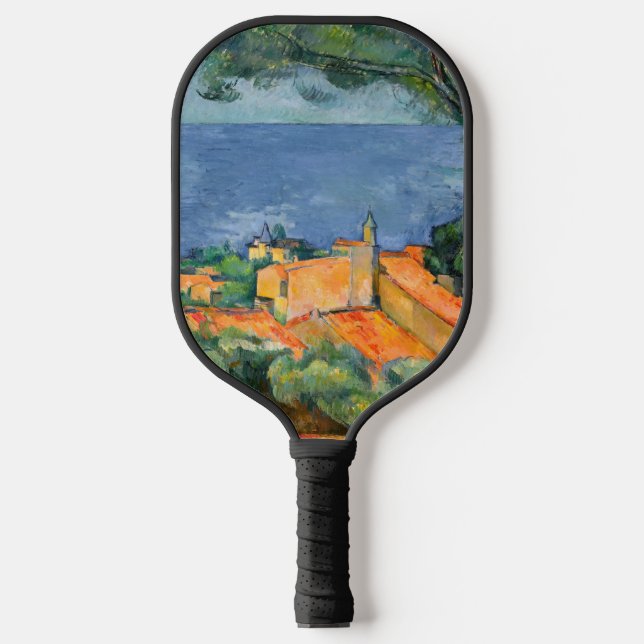 Palas De Pickleball Paul Cezanne - Estaque con techos rojos (Anverso)