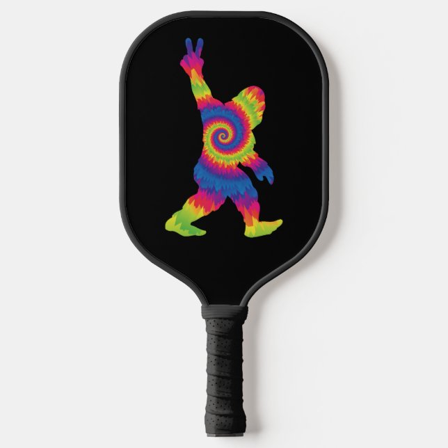 Palas De Pickleball Peace Love Bigfoot - Amantes de pie grande (Anverso)