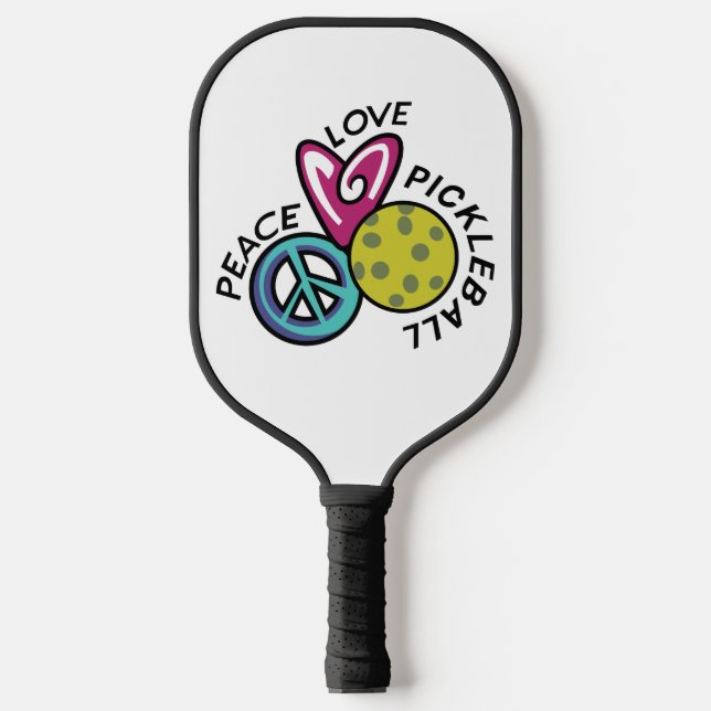 Palas De Pickleball Peace Love Pickleball (Anverso)