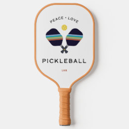 Palas De Pickleball Peace Love Pickleball Personalizado Pickleball Pad