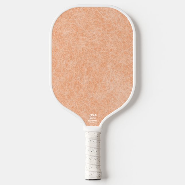 Palas De Pickleball Peach Fuzz Faux Leather (Anverso)
