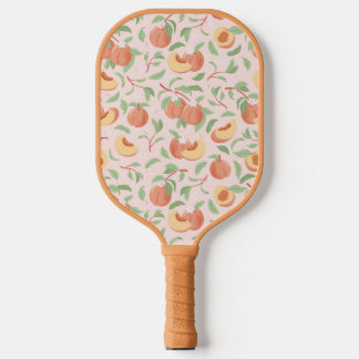 Palas De Pickleball Peachy Peach Floral Pickleball Paddle