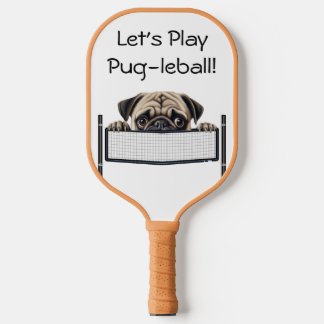 Palas De Pickleball Peekaboo Pug Pickleball Paddle