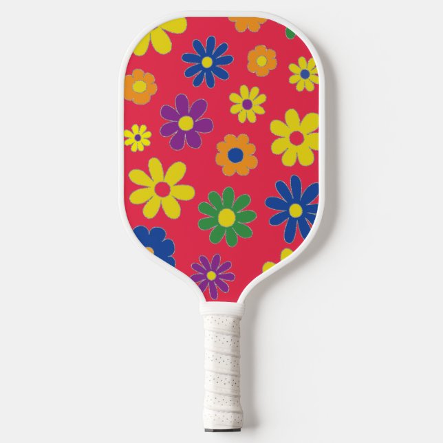 Palas De Pickleball Película de pádel Flor de remo (Anverso)