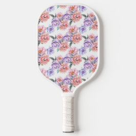 Palas De Pickleball Peony Pink and Purple Pickleball Paddle