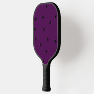 Palas De Pickleball Pequeños agujeros negros sobre morado