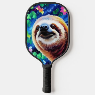 Palas De Pickleball Perezoso Sonriente 