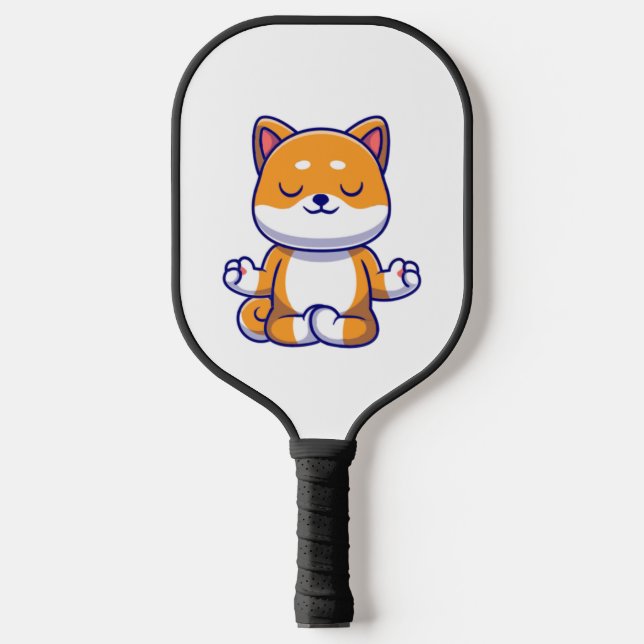 Palas De Pickleball Perro chiba chiba u haciendo personalizado de medi (Anverso)