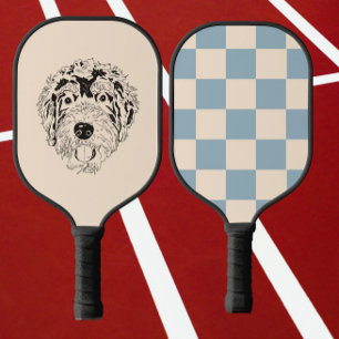 Palas De Pickleball perro de montaña bernés y Bernedoodle