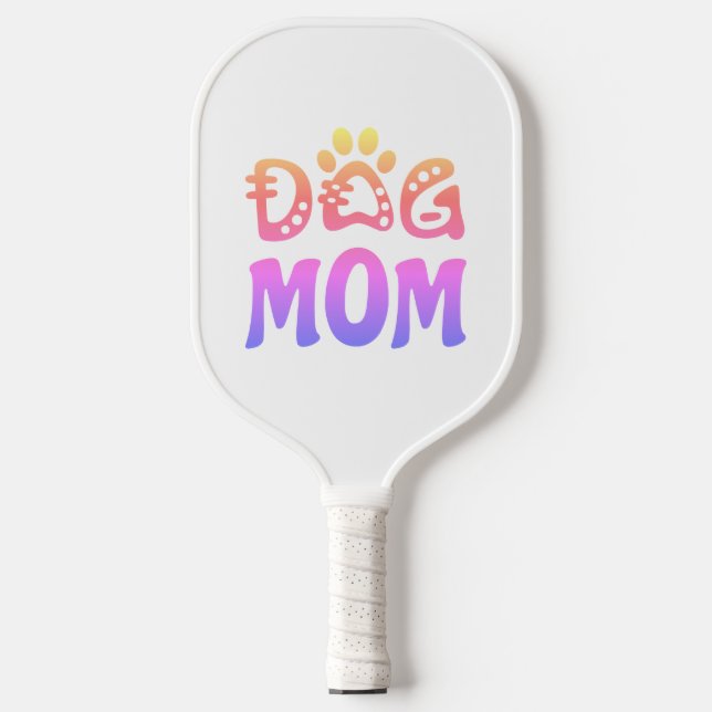 Palas De Pickleball Perro Mamá (Anverso)