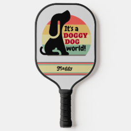 Palas De Pickleball Perro Personalizado Doggy 