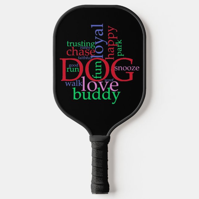 Palas De Pickleball Perro Pickleball Paddle (Anverso)