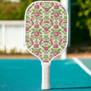 Palas De Pickleball Perro Pickleball Paddle Dámpara rosa y verde
