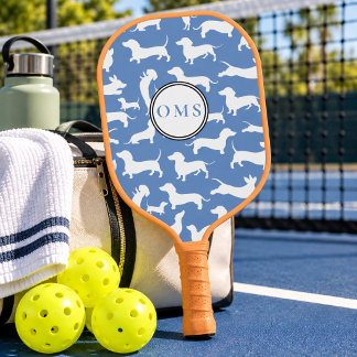 Palas De Pickleball Perro Wiener Personalizado, Perro Sausage