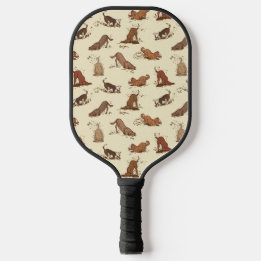 Palas De Pickleball Perros cavadores sucios - regalo del día del padre