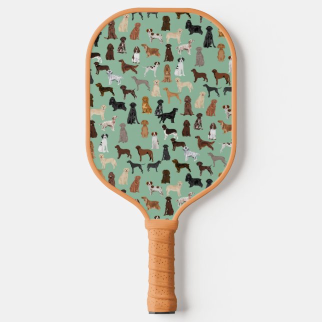 Palas De Pickleball Perros deportivos (Anverso)
