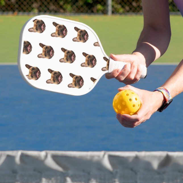 Palas De Pickleball Perros personalizados de mascotas con mascotas (in situ)