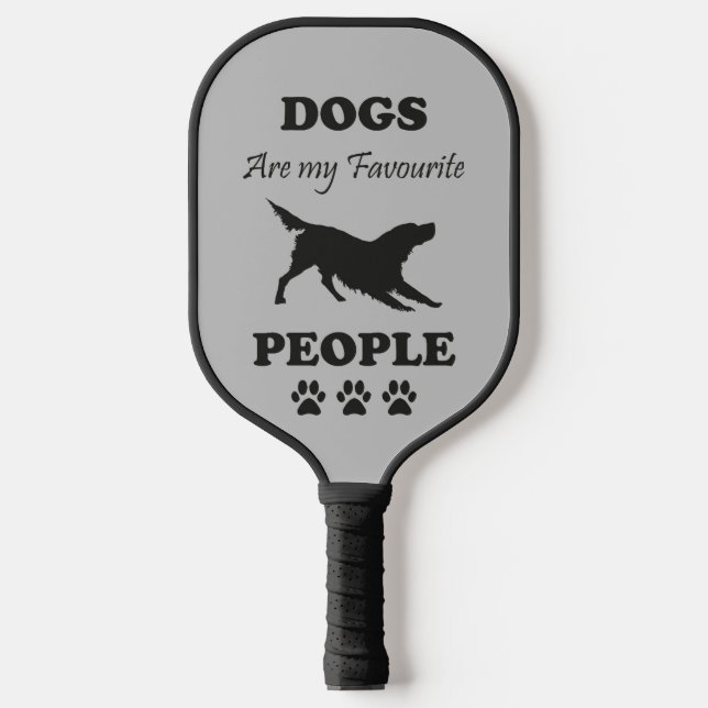 Palas De Pickleball Perros Pickleball Paddle (Anverso)