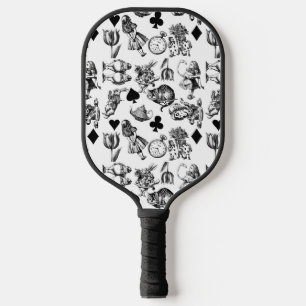 Palas De Pickleball Personajes clásicos de las aventuras de Alicia en 