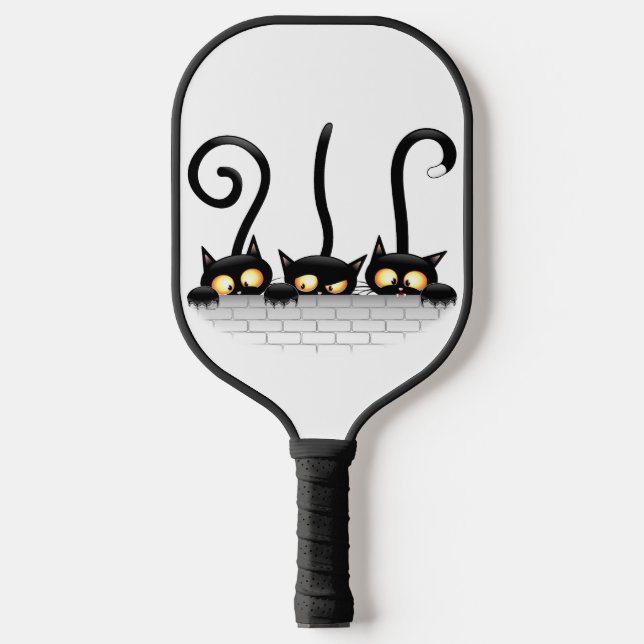 Palas De Pickleball Personajes traviesos, lúgubres y divertidos (Anverso)