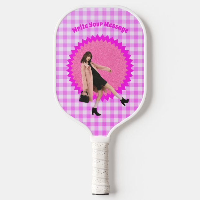 Palas De Pickleball Personaliza la foto de tu amigo (Anverso)