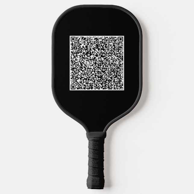 Palas De Pickleball Personaliza tu remo QR Code Pickleball (Reverso )