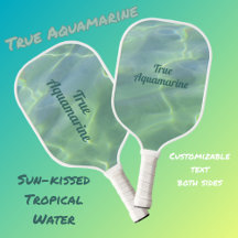 Personalizable acuático tropical acuamarina