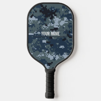 Palas De Pickleball Personalizable de camuflaje de la Marina NWU