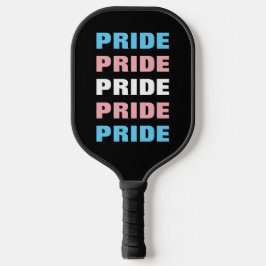 Palas De Pickleball PERSONALIZABLE del orgullo transgénero LGBTQ repit