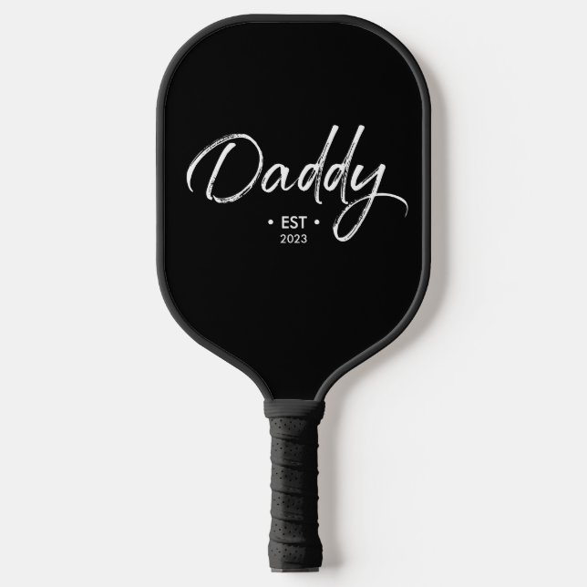 Palas De Pickleball Personalizable Script Daddy año establecido (Anverso)