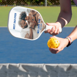 Palas De Pickleball Personalizado 2 Foto Mejor Papá Que Te Amamos