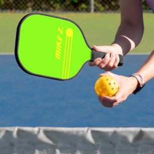 Palas De Pickleball Personalizado Ácido Personalizado Colores Neón Ver