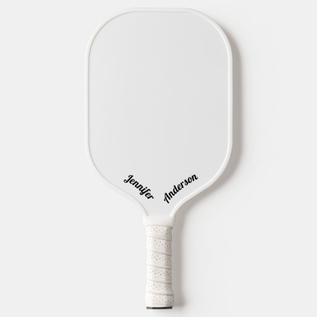 Palas De Pickleball Personalizado Blanco (Anverso)
