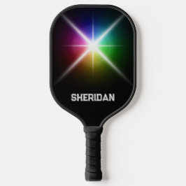 Palas De Pickleball Personalizado Color personalizado Burst negro