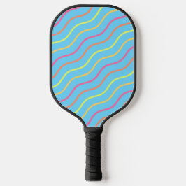 Palas De Pickleball Personalizado Cute Stripe Wvay Heeringbone