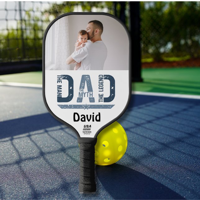 Palas De Pickleball Personalizado Dad Pickleball Paddle - Hombre. Mito (Subido por el creador)