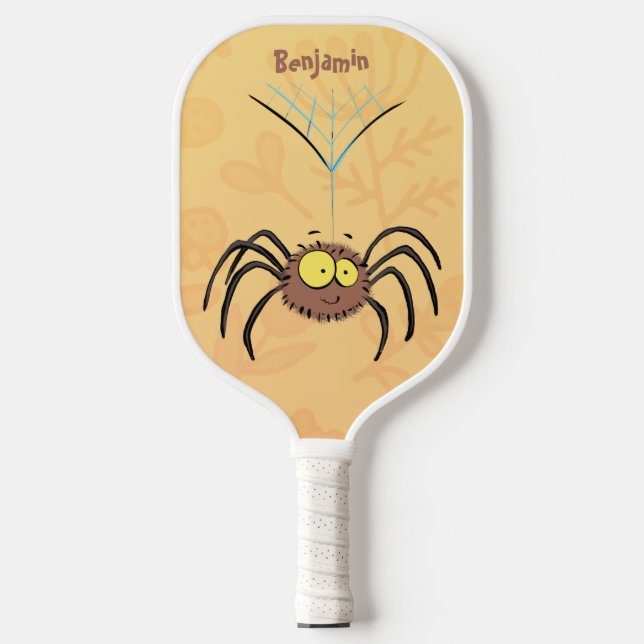 Palas De Pickleball Personalizado de araña suave y adorable (Anverso)